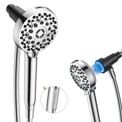JOMOO Magnetic Handheld Shower Head with Filter – 4 Spray Modes
