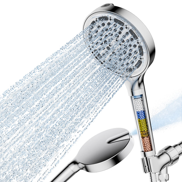 JOMOO 6 Setting High Pressure Handheld Showehead with Filters for Hard Water