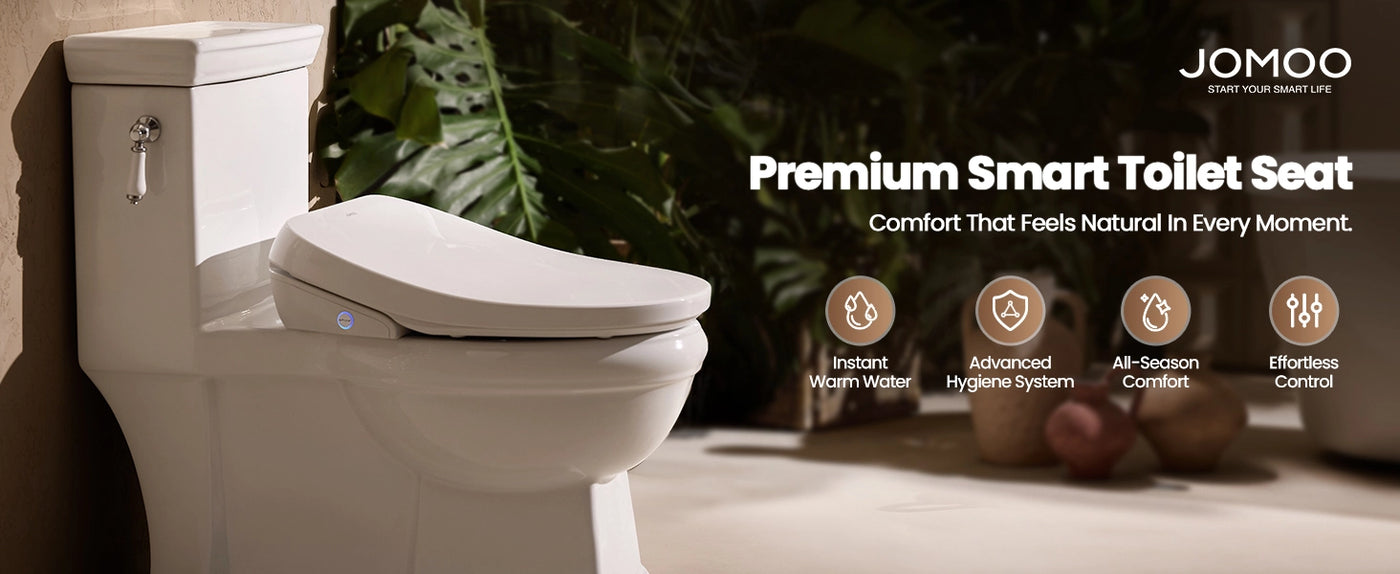 JOMOO Smart Bidet Toilet Seat - Premium Smart Toilet Seat (ZE001-A)