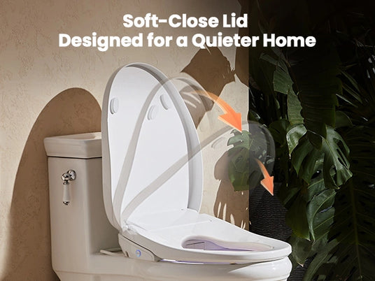 JOMOO Smart Bidet Toilet Seat with Soft-Close Lid (ZE001-A)2