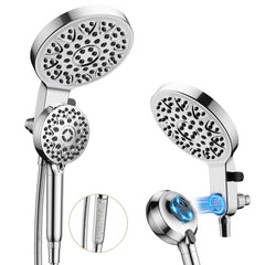 JOMOO Magnetic Shower System with 8" Rainfall Shower Head & Handheld Shower
