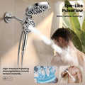 JOMOO Magnetic Shower System with 8" Rainfall Shower Head & Handheld Shower