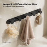 JOMOO 2 Pack Wall Hooks, Matte Black (P9352G5-P1G-ID11) 