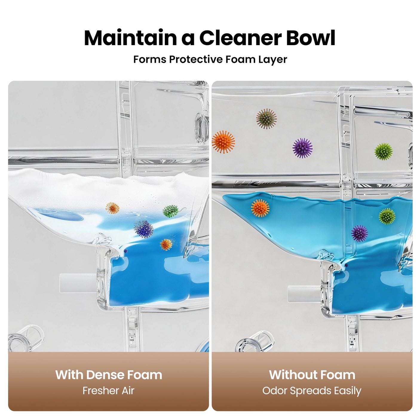 JOMOO Foaming Agent - Maintain a Cleaner Bowl (13D900-2069)