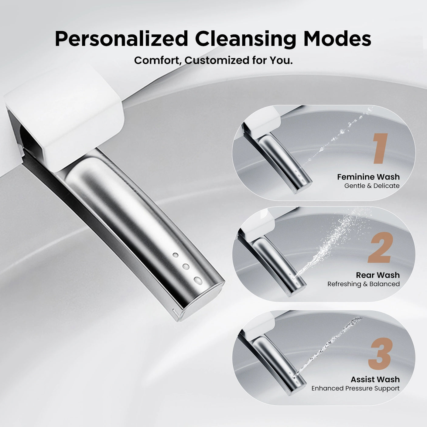 JOMOO Smart Toilet with Personalized Cleansing Modes (ZE301-A-305)-5-1600X1600