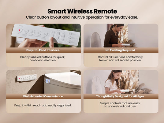 JOMOO Smart Toilet with Smart Wireless Remote (with Tank) (ZE301-A-305) 2500 × 1876