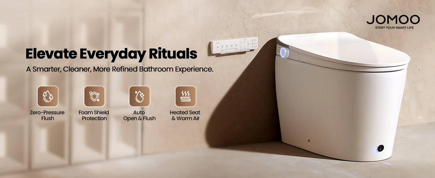 JOMOO Smart Toilet with Tank - Elevate Everyday Rituals (ZE301-A-305) 1464 × 600