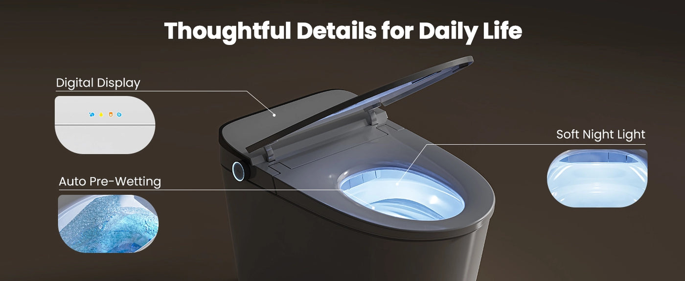 JOMOO Smart Toilet with Tank - Thoughtful Details for Daily Life (ZE301-A-305) 1464 × 600