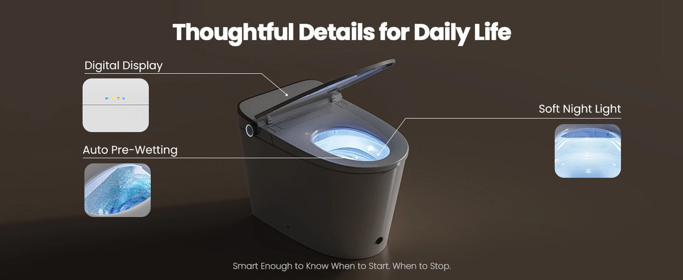JOMOO Smart Toilet with Thoughtful Details for Daily Life (ZE302-A-305)