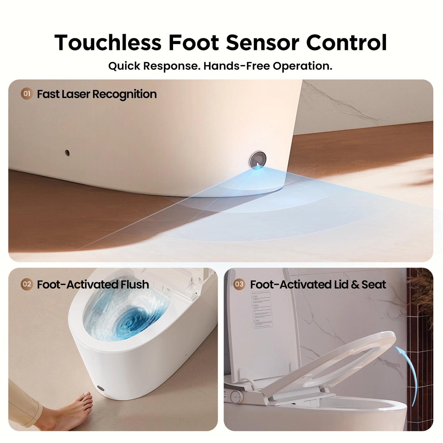 JOMOO Smart Toilet with Touchless Foot Sensor Control (ZE302-A-305)-11-1600x1600