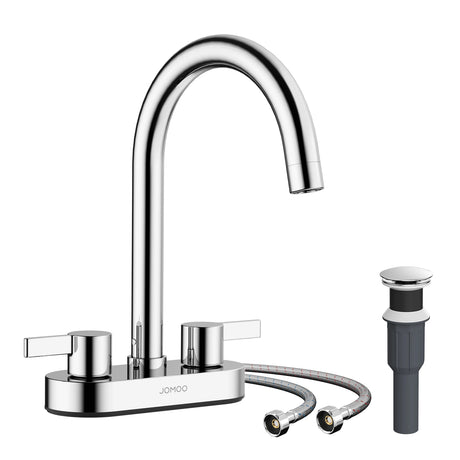 JOMOO Two Handle Bathroom Faucet  (22079-775/1B-ID11)