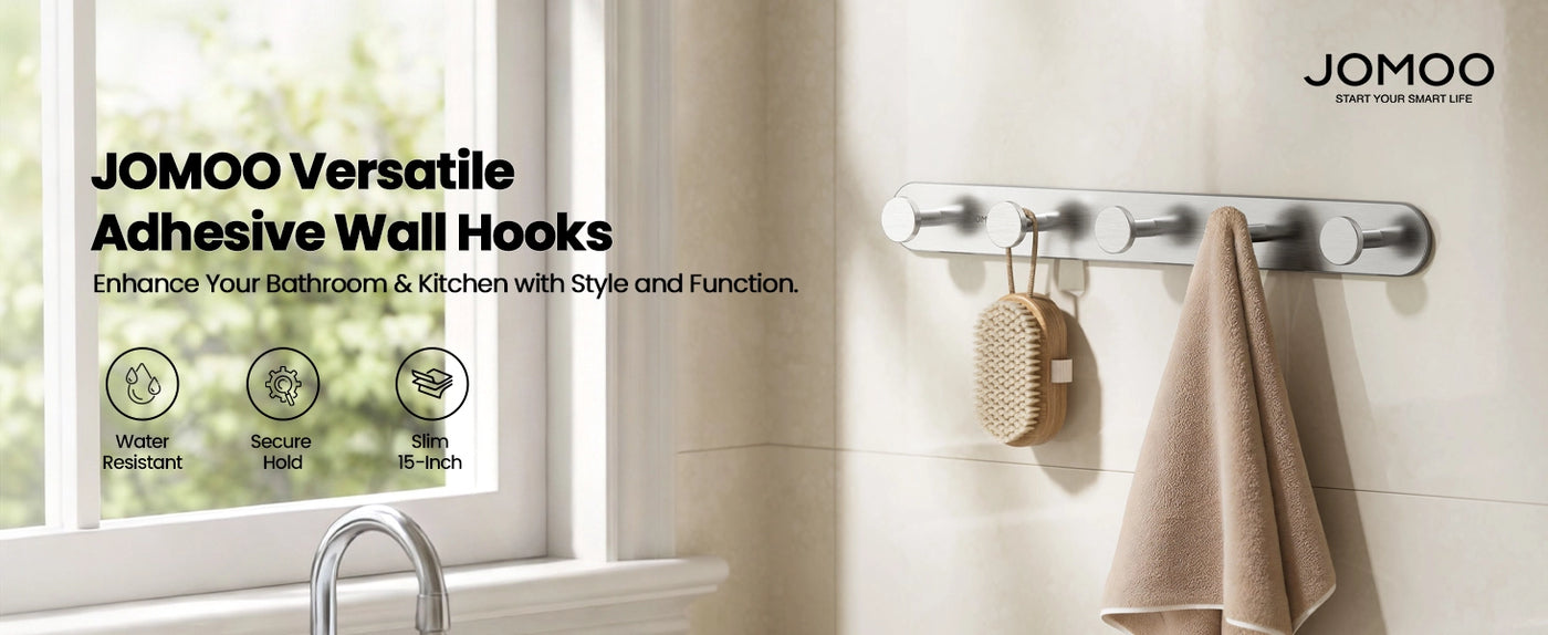 JOMOO Versatile Adhesive Wall Hooks (P9352G5)