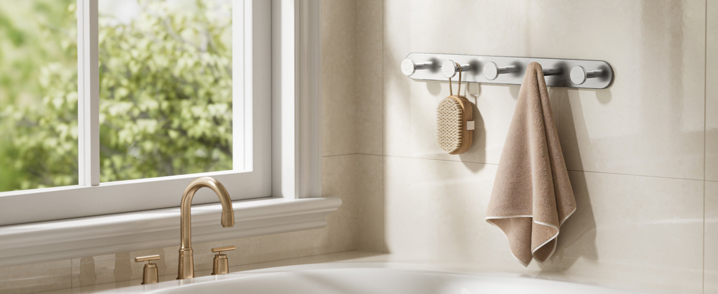 JOMOO Wall Hooks Series (P9352G5-7CG-ID11) - 2196x900