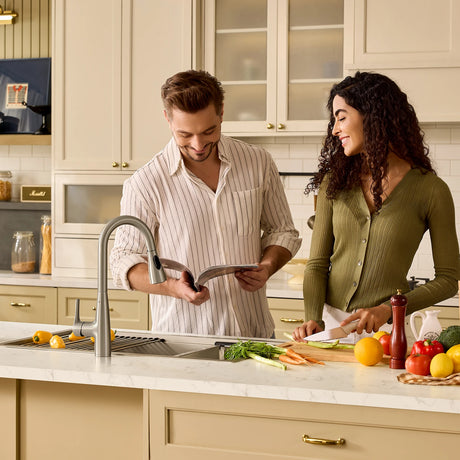 JOMOO 32" Nano-Coated Stainless Steel Workstations Kitchen Sink