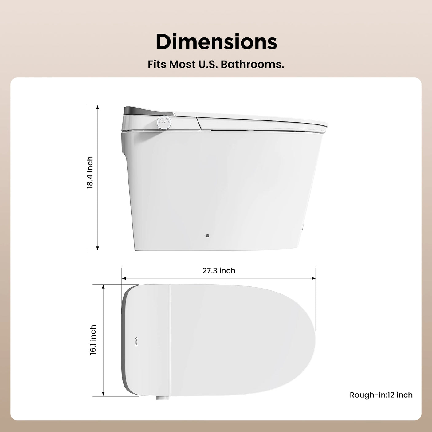 The Size of JOMOO Smart Toilet (ZE302-A-305)-16-1600x1600