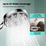 Use JOMOO 6 Modes Handheld Shower Head Enjoy Fresher Shower