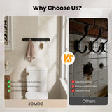 Why Choose JOMOO 2 Pack Heavy Duty Adhesive Wall Hooks, Matte Black (P9352G5-P1G-ID11)  ？