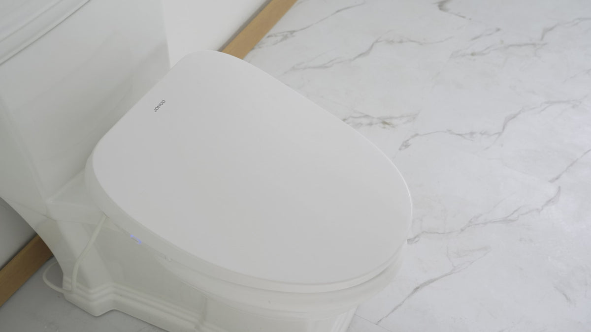 JOMOO Smart Bidet Toilet Seat, Elongated – Heated Seat, Warm Air Dryer, Instant Warm Water, Remote